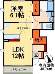 Ｏａｋたなかの物件間取画像